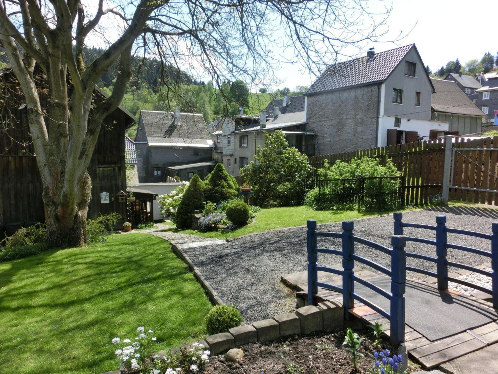 Apartment In Thuringian Forest With Garden Oberweißbach Zewnętrze zdjęcie